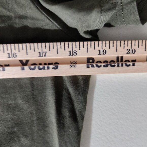 Gymshark Shirt Mens Medium Green Crewneck Short Sleeve Athletic Training Tee - Picture 15 of 16